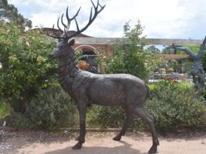 Monumental Bronze Stag