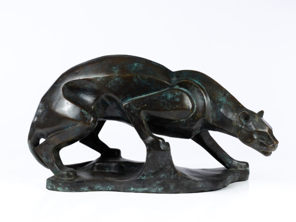 A bronze Panther
