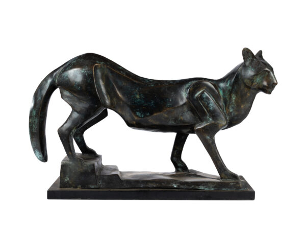 A bronze Panther
