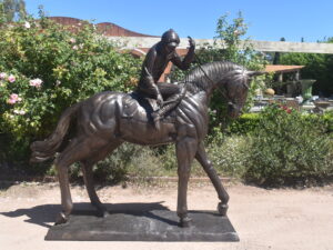 Bronze Horse And Jocky