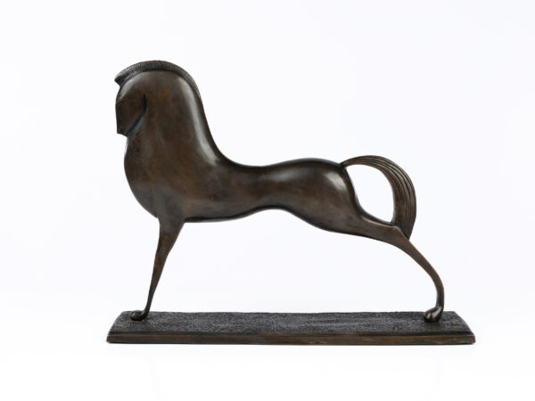an Etruscan style horse.