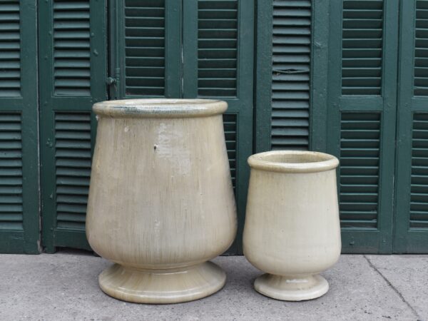 Glazed Cream Eco Urn